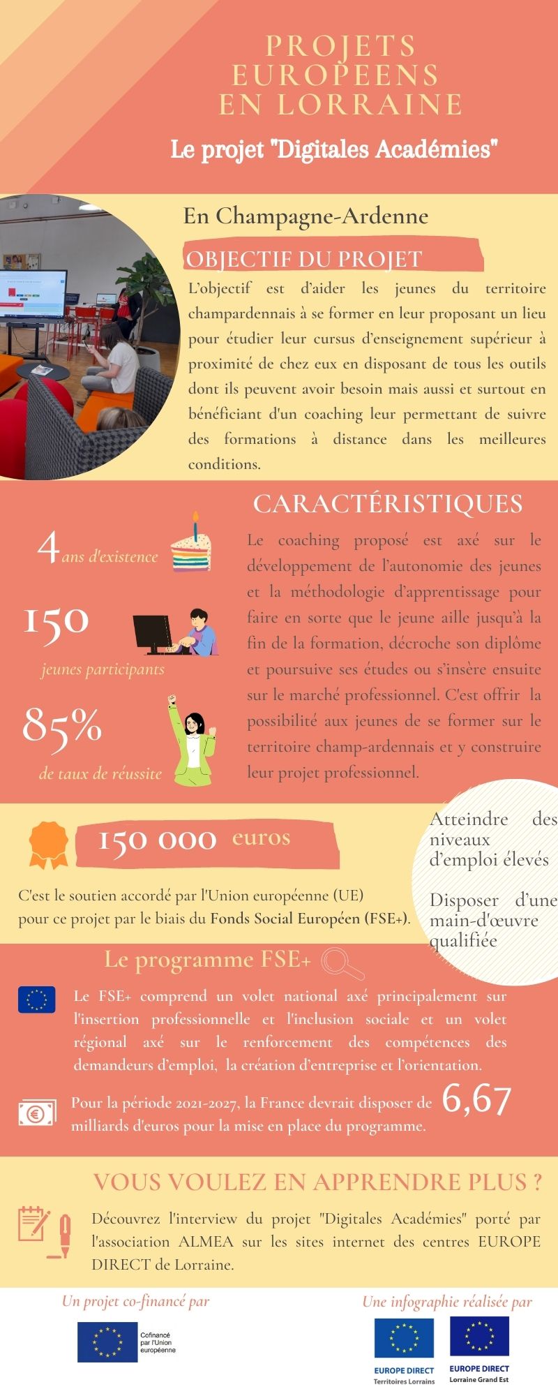 Projet européen en Lorraine Janvier 2023 CT