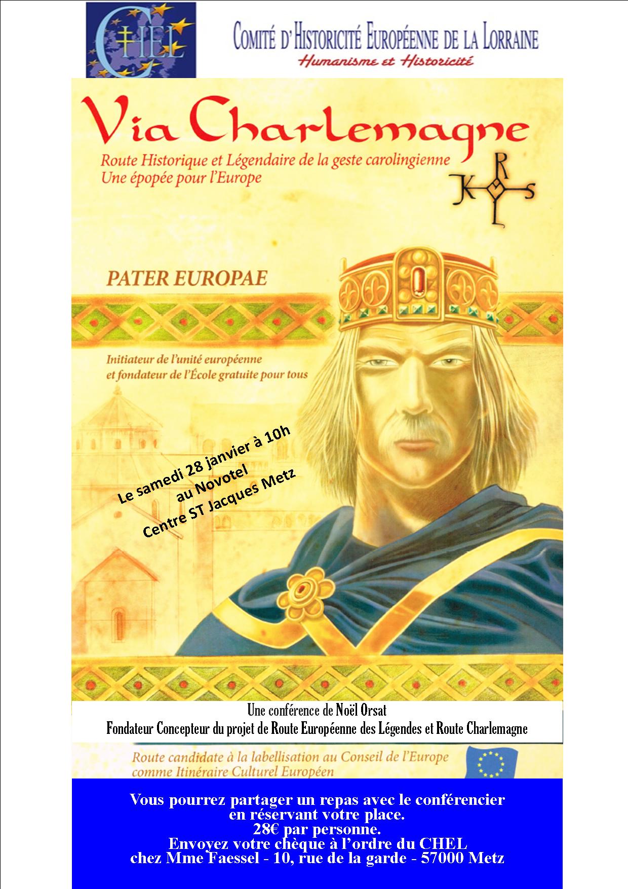 La via Charlemagne 28 01 2017