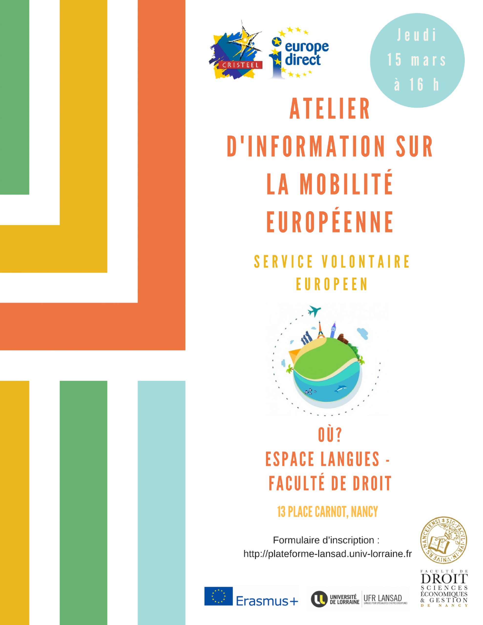 15032018 Atelier mobilité européenne