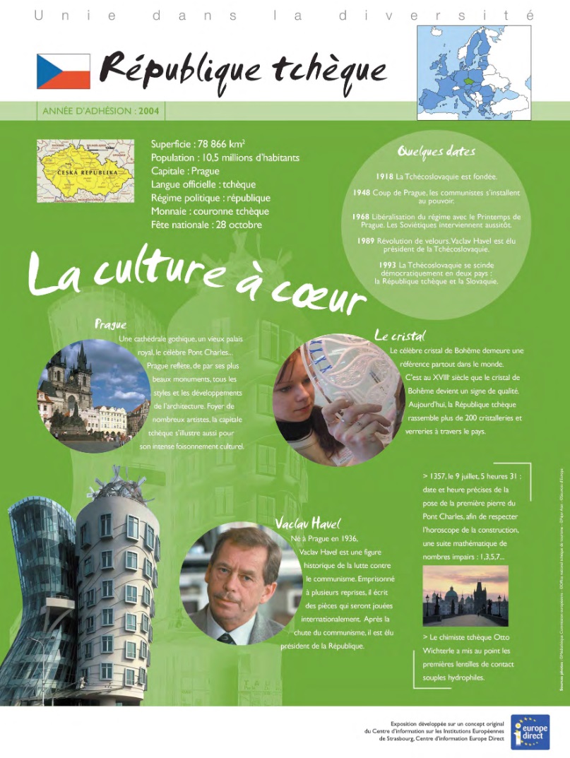 République Tchèque - Exposition Unie dans la Diversité
