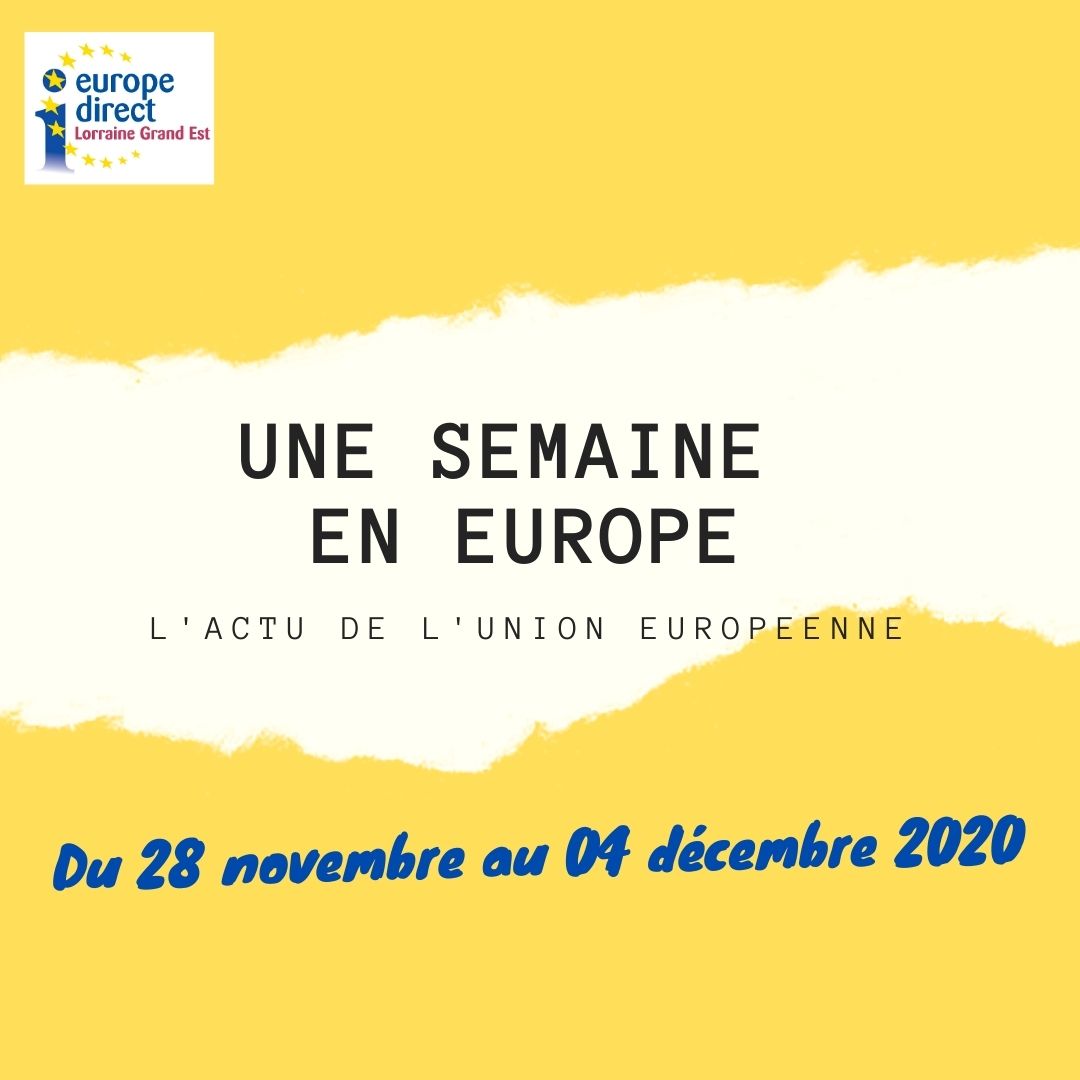 UNE SEMAINE EN EUROPE déc. 20 1 semaine