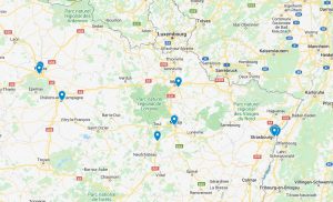 2022 Carte des réseaux de lUE