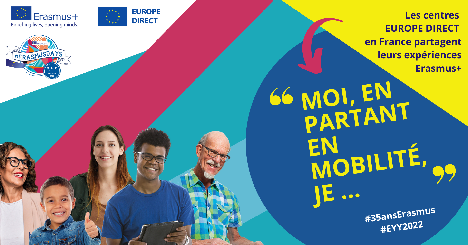 Visuel Action Erasmus Days 2022