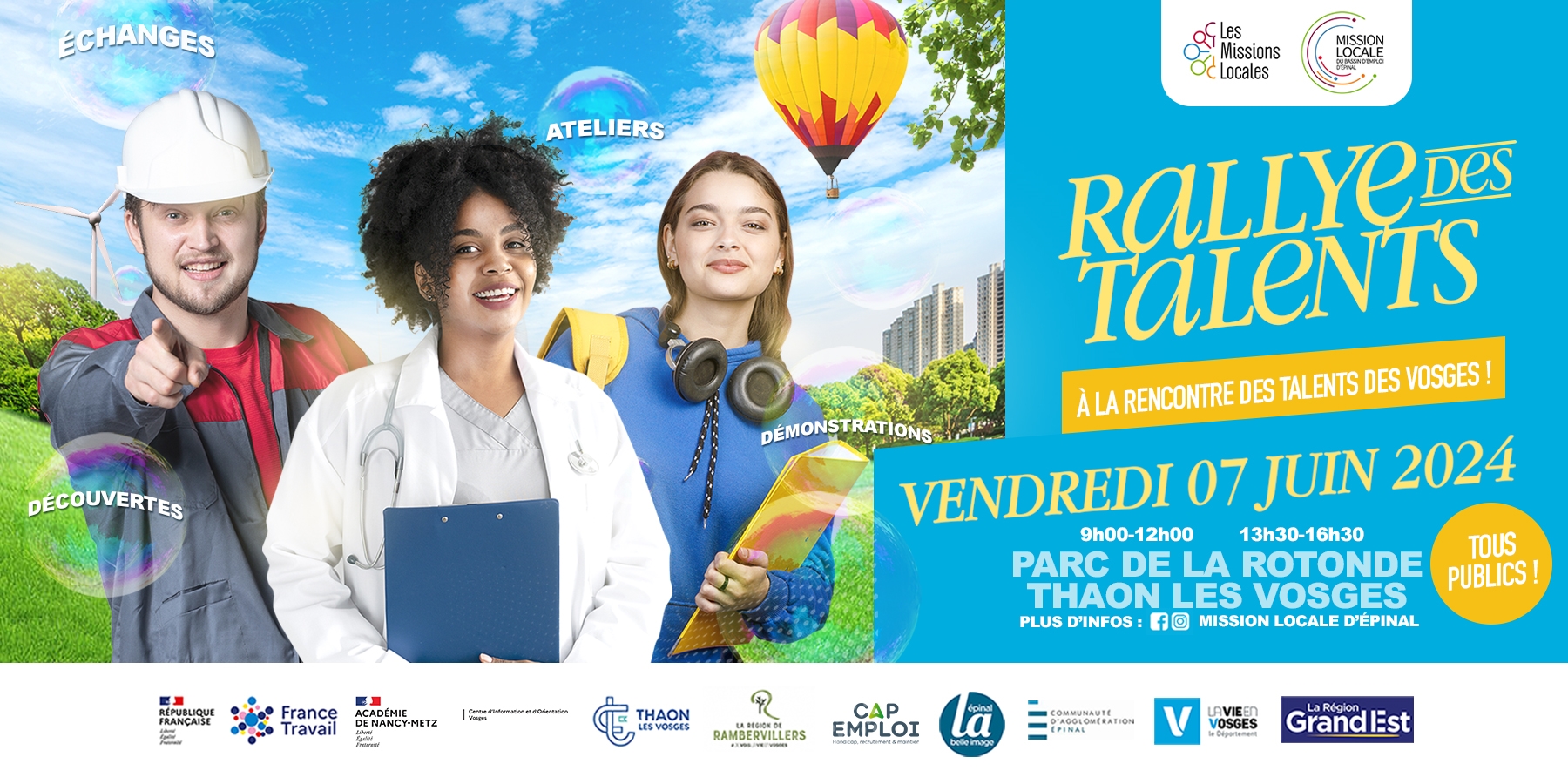 rallye des talents couverture facebook