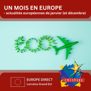 un mois en Europe janvier